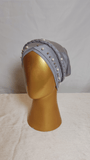 Braided Pearl Cap - Ash Gray