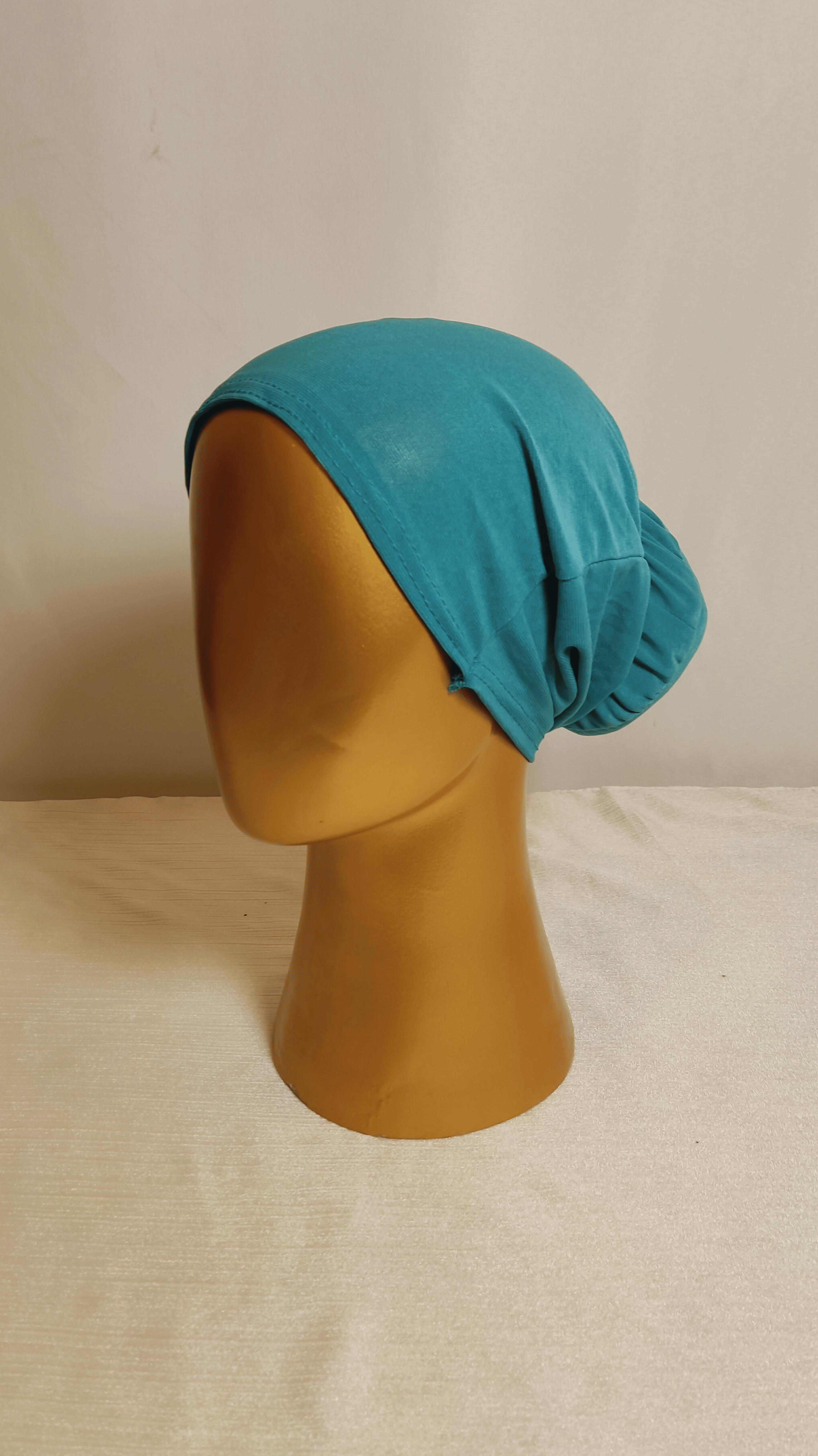 Bun Shape Cap - Teal