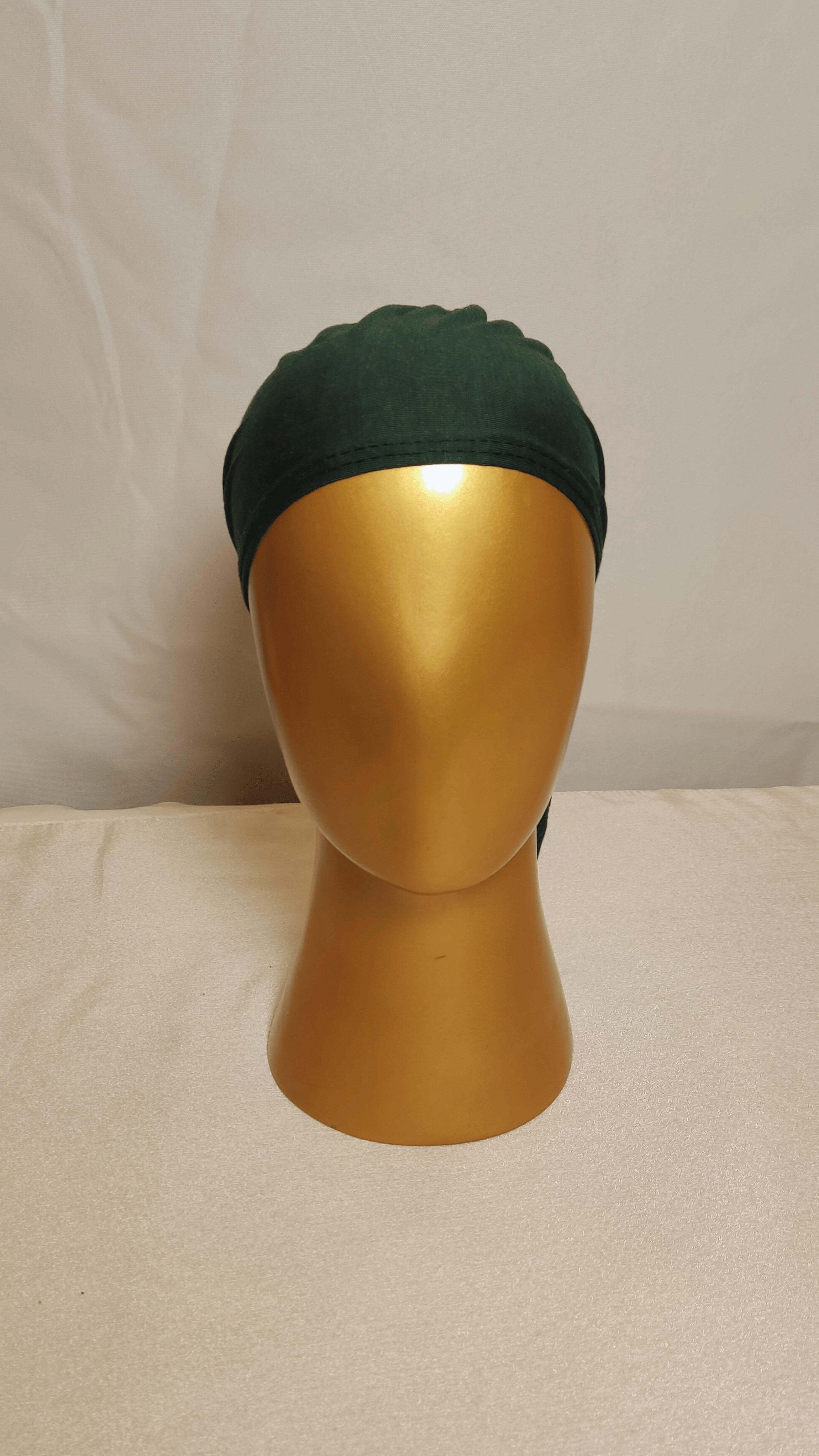 Plain Tie Back Cap  - Deep Jade