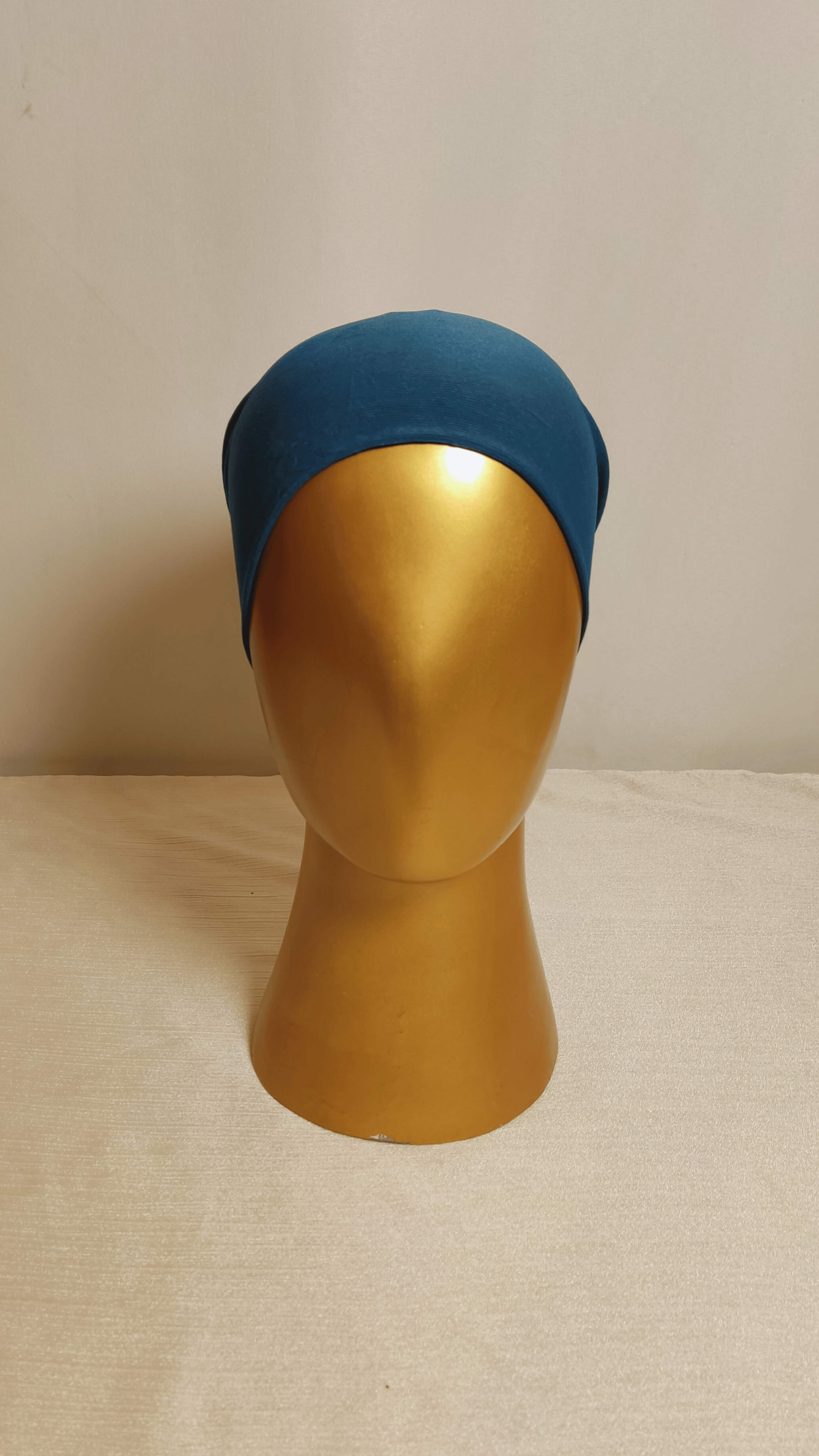 Bun Shape Cap - Deep Teal