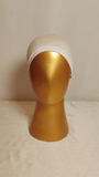 Bun Shape Cap - Pearl White