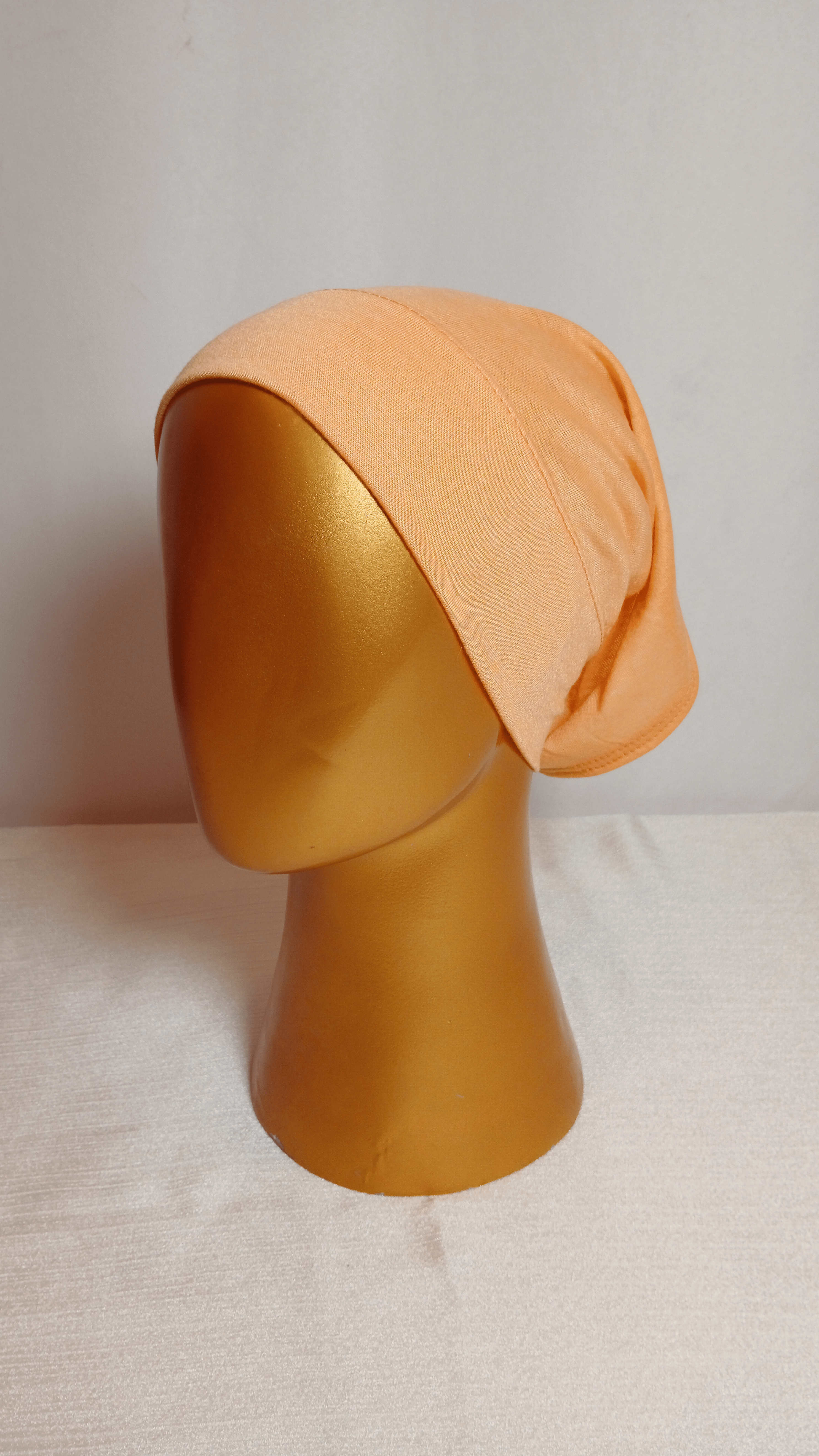Bonnet Cap - Peach Orange