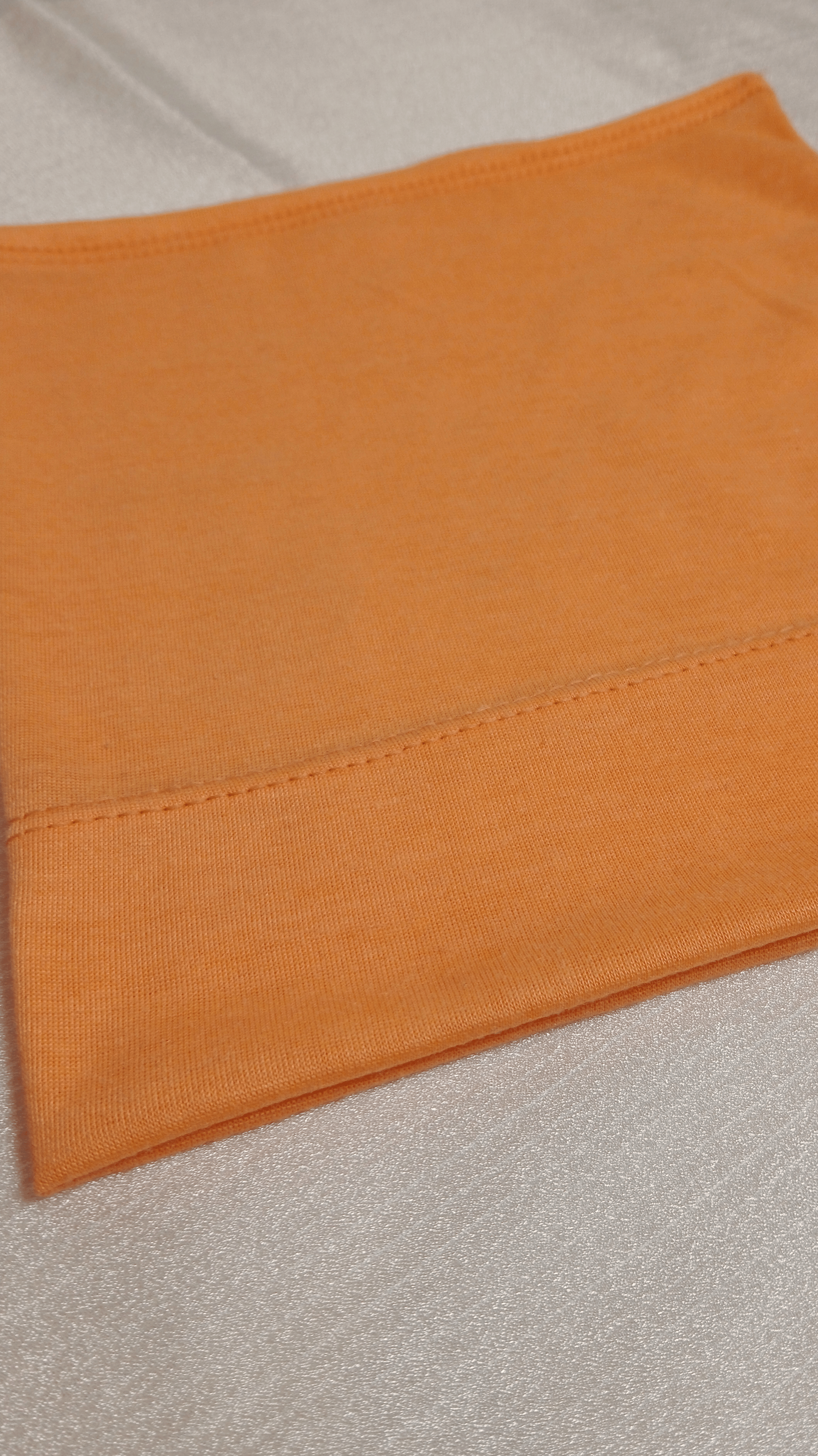 Bonnet Cap - Peach Orange