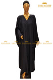 Front Open Butterfly Abaya