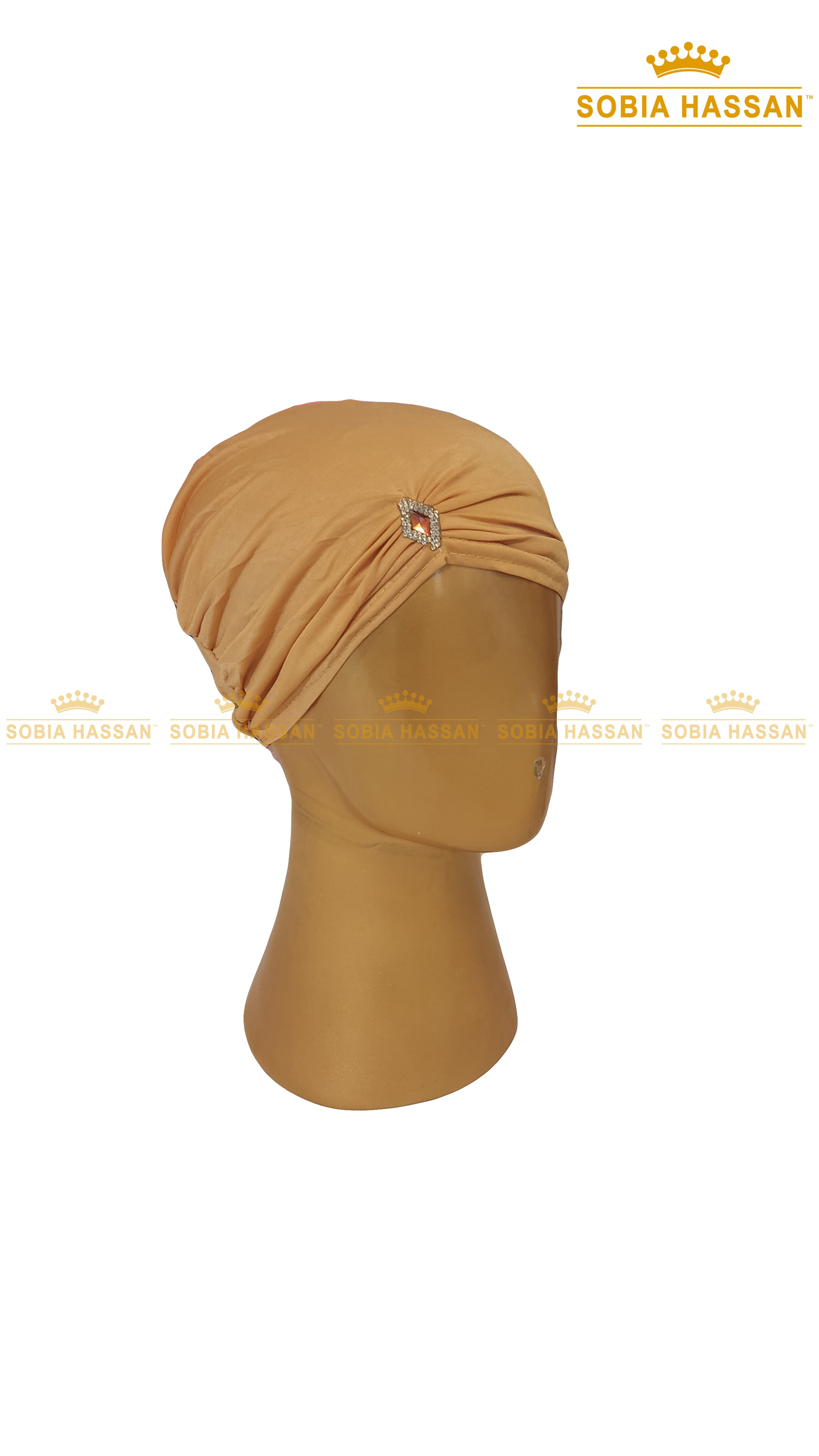 Side Parted Hijab Cap