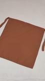 Mini Tie-Back Niqab - Brick Red