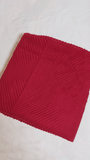 Crushed Lawn Hijabs - Cherry Red