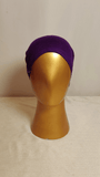Bun Shape Cap - Plum