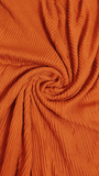 Crushed Lawn Hijabs - Rust Orange