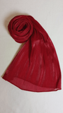 Organza Sheen Silk - Red