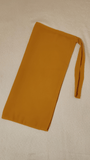 Mini Tie-Back Niqab - Mustard Yellow