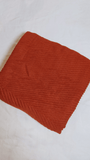 Crushed Lawn Hijabs - Rust Orange