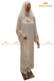 Formal Pearl Lace Abaya