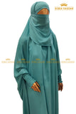 Sea Green Jilbab Set