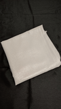 Shimmer Georgette Hijab - White