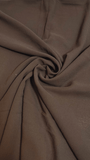 Georgette Hijab - Choco Brown