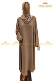 Fawn Maxi Abaya