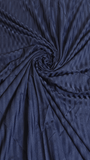 Ribbed Jersey Hijab - Midnight Blue
