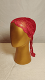Plain Lace Cap - Fuchsia