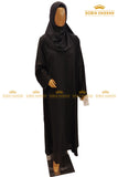 Onyx Front Open Abaya