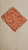 Printed Chiffon Hijab - Peach Petals