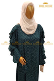 Emerald Frill Maxi