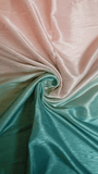 Two Tone Silk Hijabs - Rosy Teal