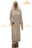 Formal Pearl Lace Abaya