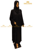 Black Beaded Maxi Abaya