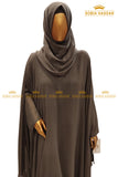Gray Turkish Abaya