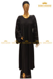 Black Thread Umbrella Maxi
