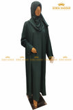 Emerald Front Open Abaya
