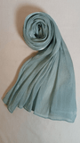 Organza Sheen Silk - Muted Teal