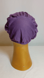 Plain Elastic Cap - Purple