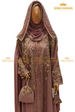Tea Pink Turkish Dress