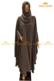 Gray Turkish Abaya