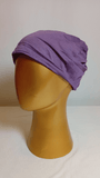 Plain Elastic Cap - Purple