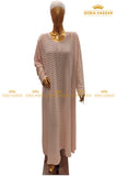 Striped Maxi Abaya