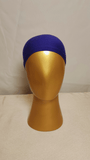 Plain Tie Back Cap  - Royal Blue