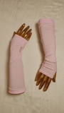 Thumbhole Sleeves - Baby Pink