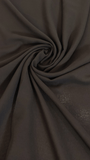 Georgette Hijab - Deep Onyx