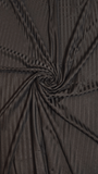 Ribbed Jersey Hijab - Black