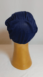 Plain Elastic Cap - Navy Blue