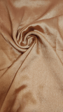 Crinkle Silk Hijab - Bronze Glow