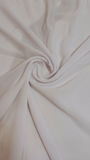 Georgette Hijab - Soft White