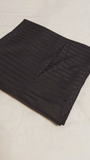 Ribbed Jersey Hijab - Black