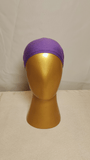 Plain Tie Back Cap  - Light Violet