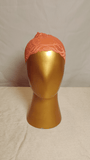 Plain Lace Cap - Peach