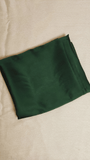 Satin Silk Hijab - Emerald