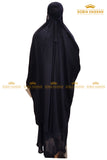 Navy Blue Jilbab Set